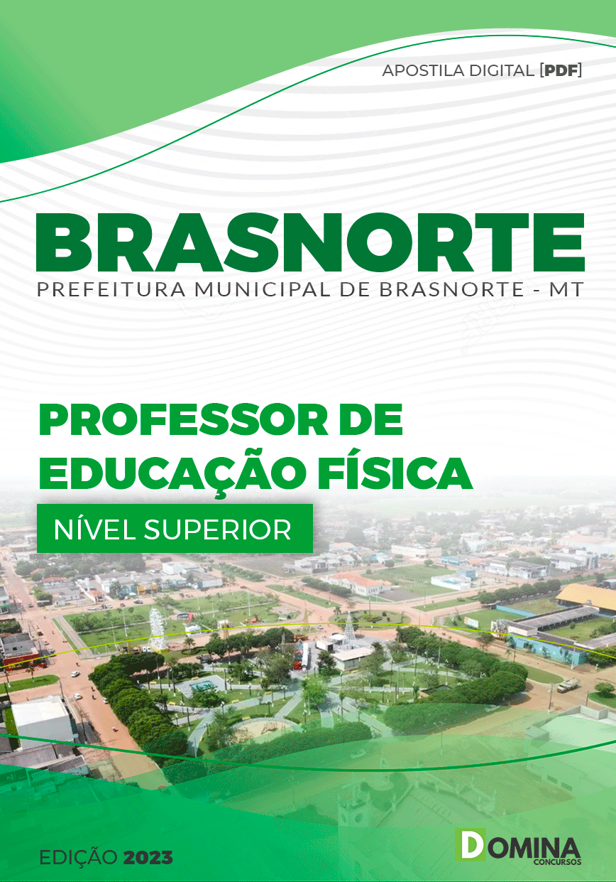 Apostila Pref Brasnorte MT 2023 Professor Educação Física