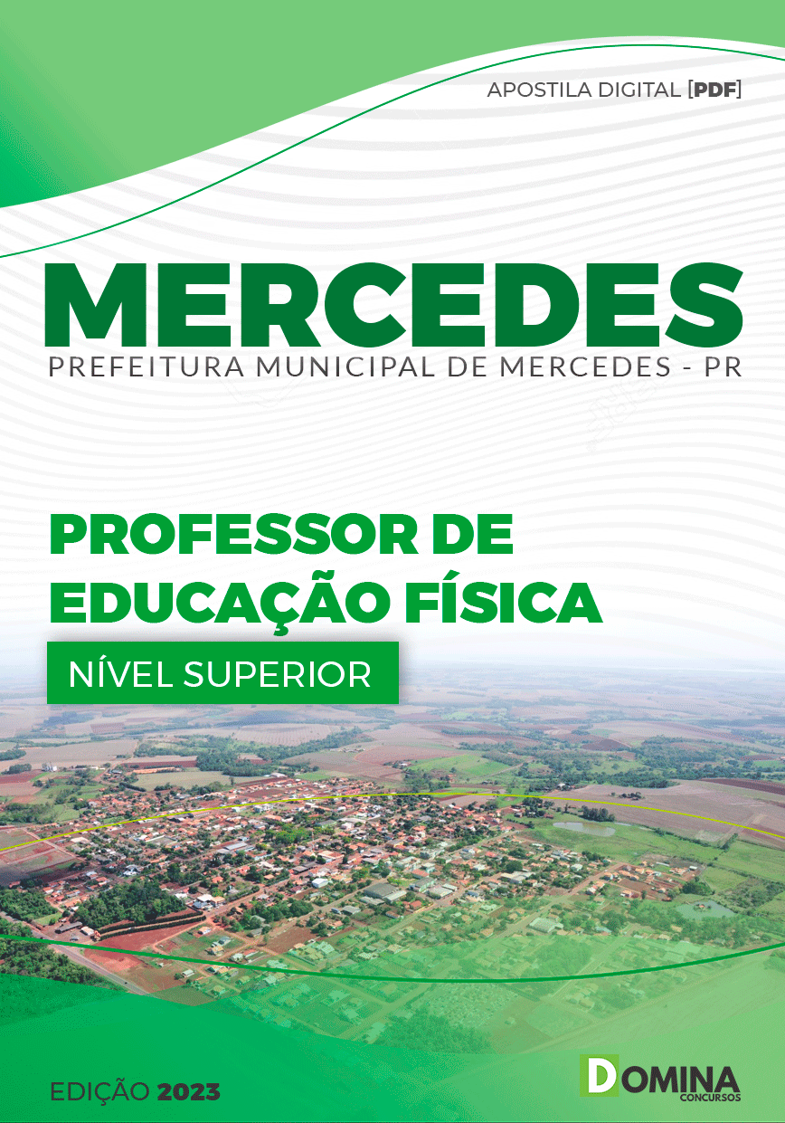 Apostila Pref Mercedes PR 2023 Professor Educação Física