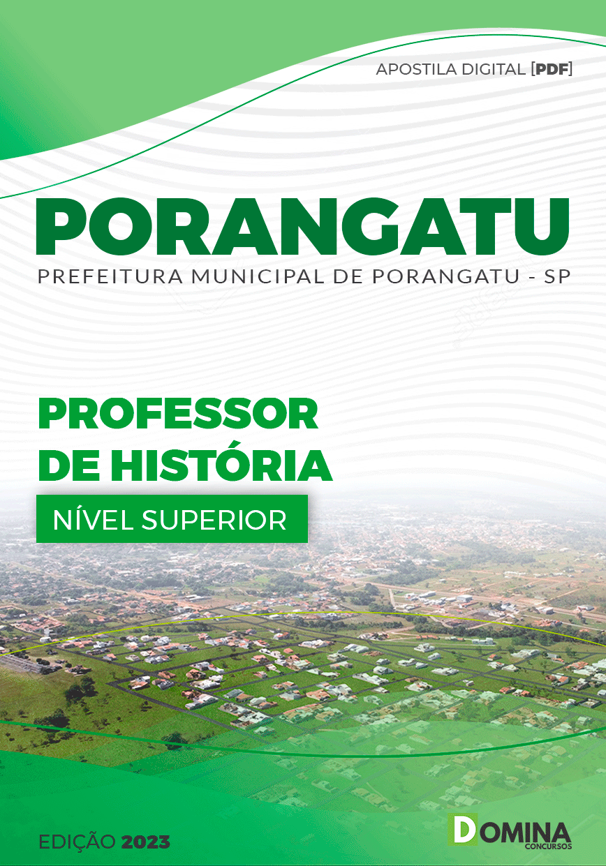 Apostila Pref Porangatu GO 2023 Professor História