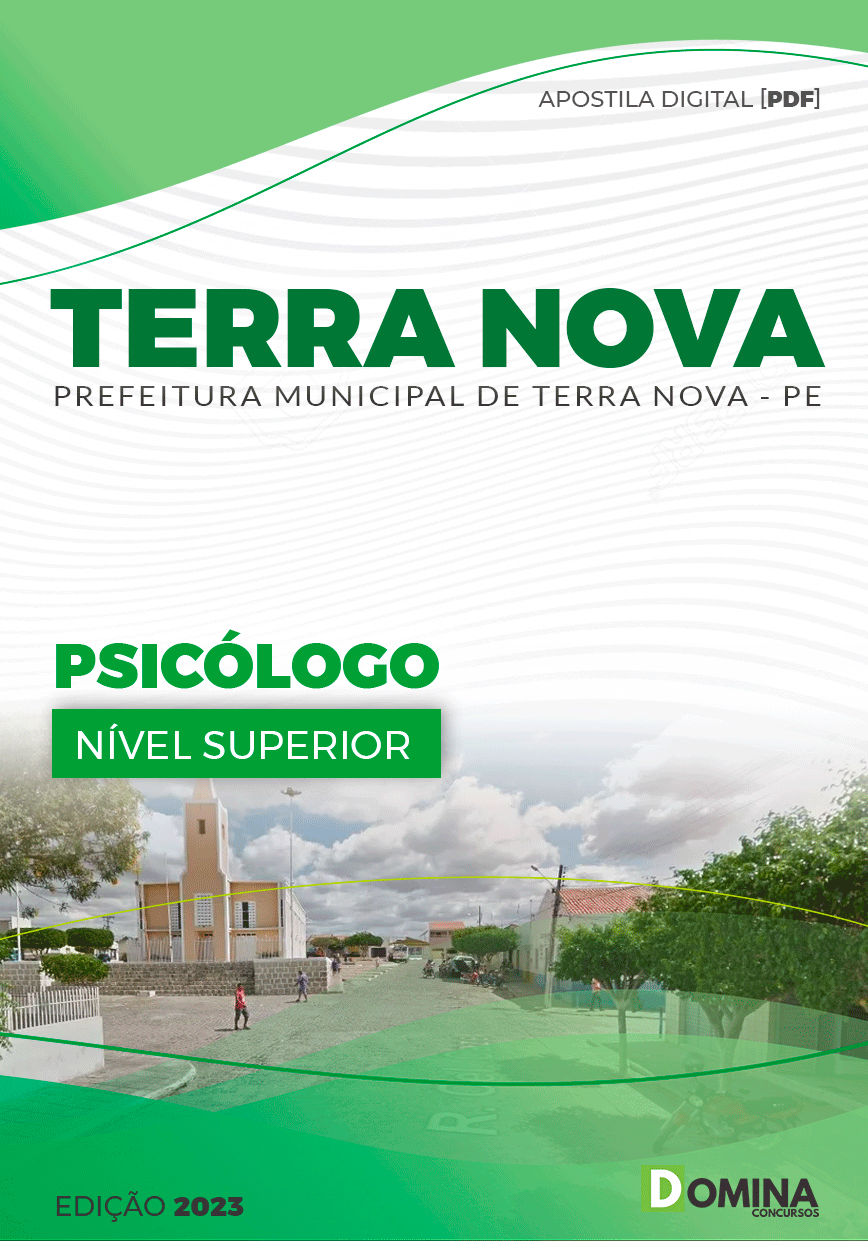 Apostila Digital Pref Terra Nova PE 2023 Psicólogo