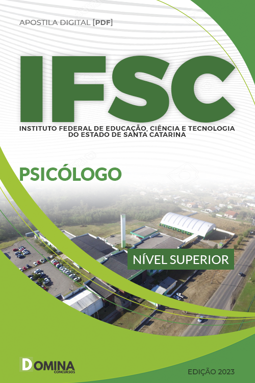 Apostila Concurso IFSC 2023 Psicólogo
