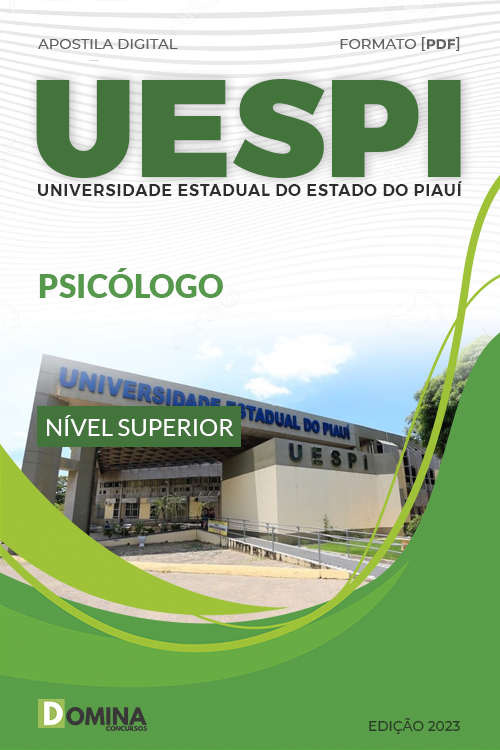Apostila Digital Concurso UESPI 2023 Psicólogo