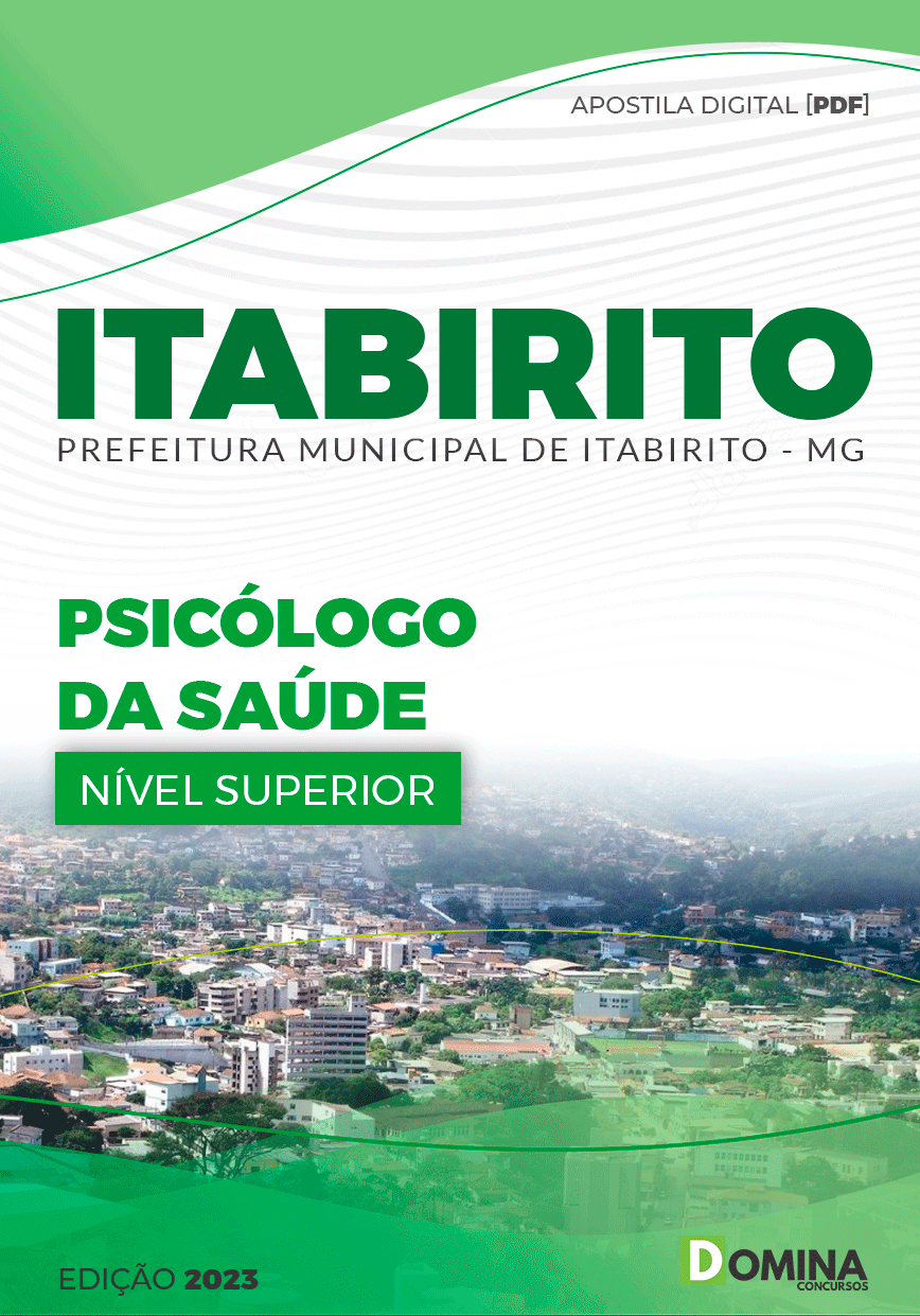 Apostila Concurso Pref Itabirito MG 2023 Psicólogo Saúde