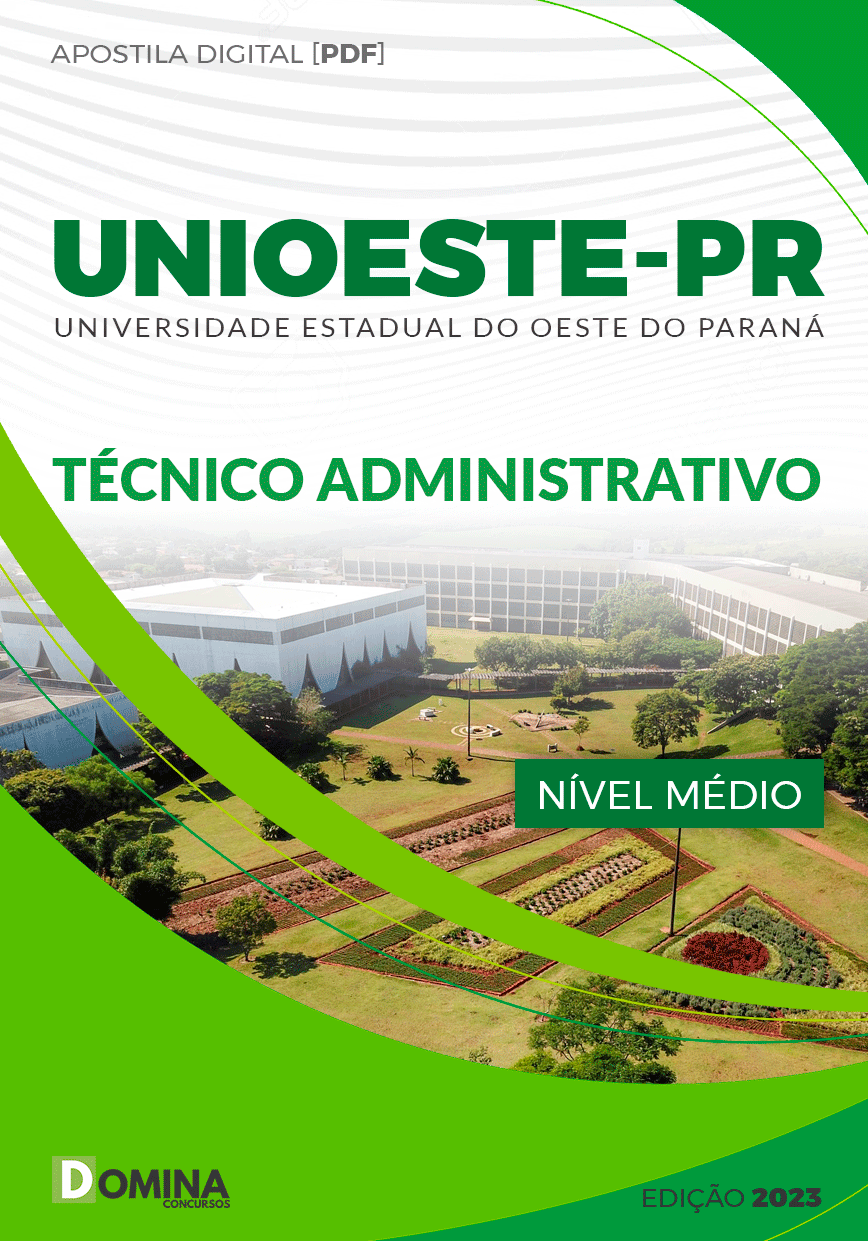 Apostila Concurso Unioeste PR 2023 Técnico Administrativo
