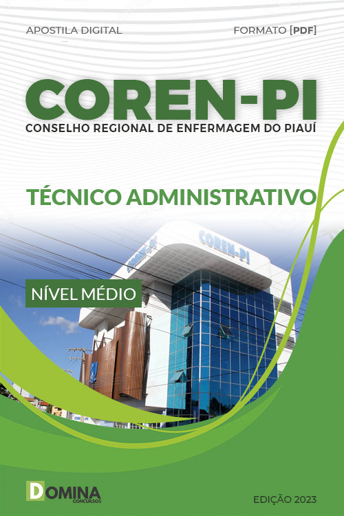 Apostila Concurso COREN PI 2023 Técnico Administração