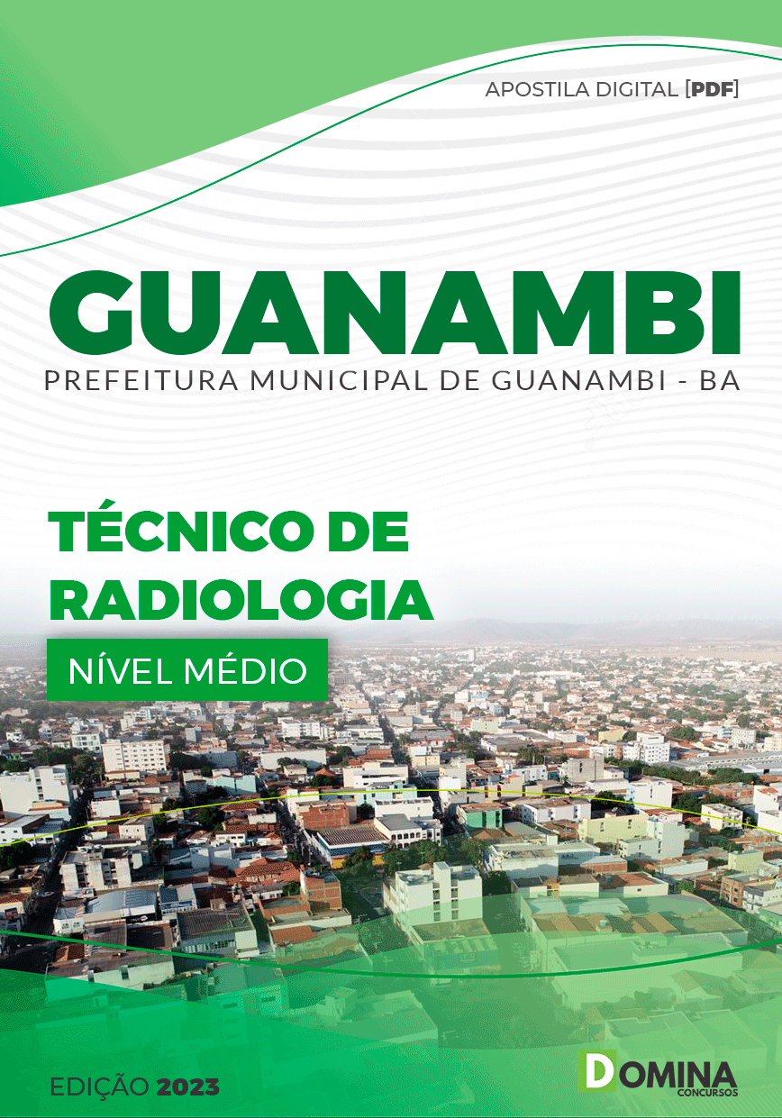 Apostila Concurso Pref Guanambi BA 2023 Técnico Radiologia