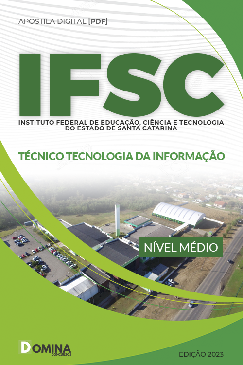 Apostila Concurso IFSC 2023 Técnico Tecnologia da Informação