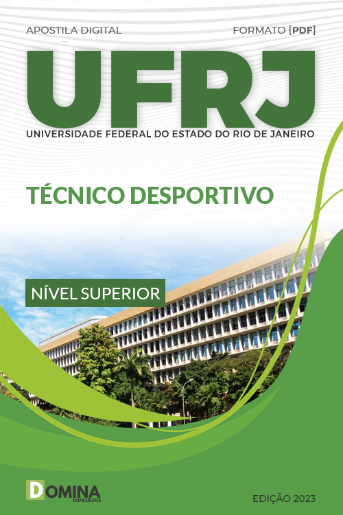 Apostila Digital Concurso UFRJ 2023 Técnico Desportivo