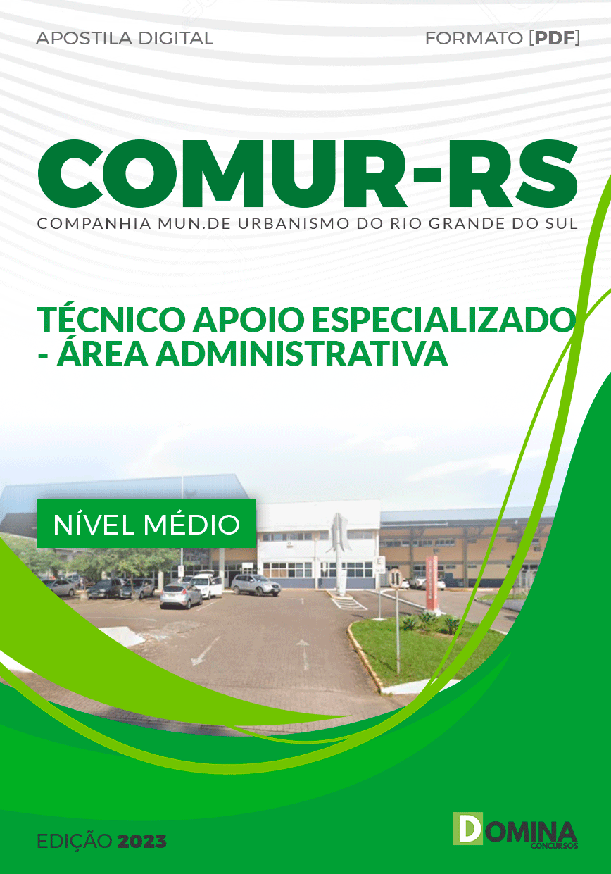 Apostila Concurso COMUR RS 2023 Técnico Administrativo