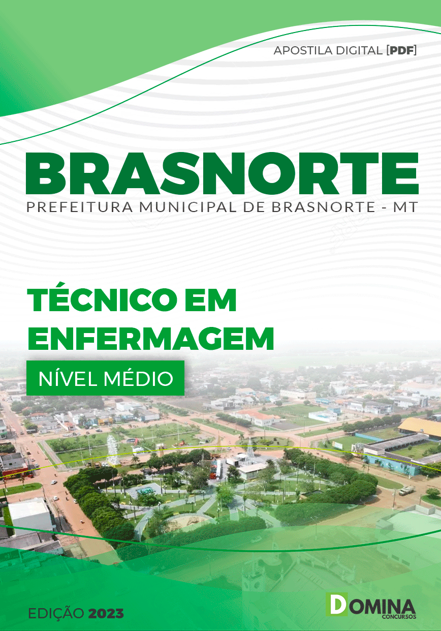 Apostila Pref Brasnorte MT 2023 Técnico Enfermagem