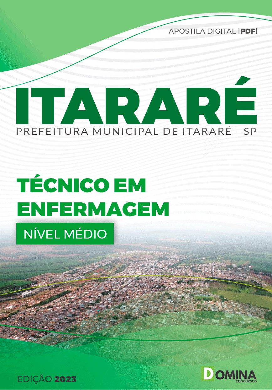 Apostila Concurso Pref Itararé SP 2023 Técnico Enfermagem