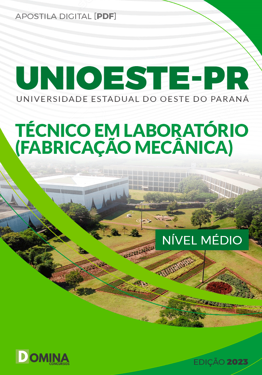Apostila Unioeste PR 2023 Técnico Laboratório Mecânica