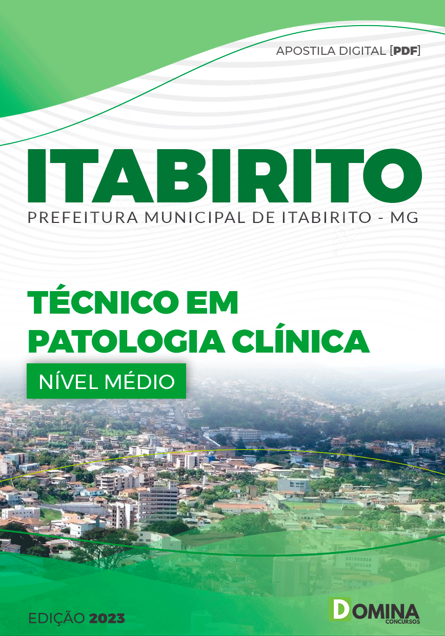 Apostila Pref Itabirito MG 2023 Técnico Patologia