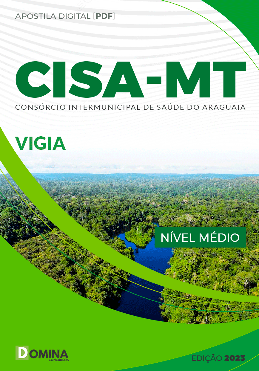 Apostila Digital Seletivo CISA MT 2023 Vigia