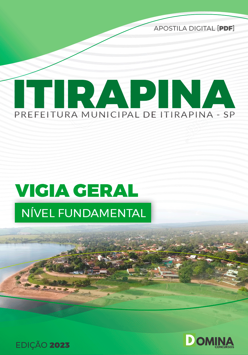 Apostila Concurso Pref Itirapina SP 2023 Vigia