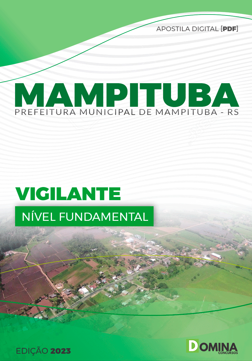 Apostila Concurso Pref Mampituba RS 2023 Vigilante