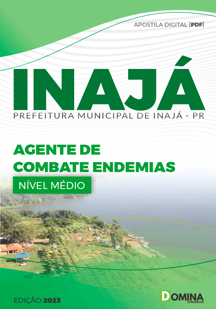 Apostila Concurso Pref Inajá PR 2023 Agente Combate Endemias