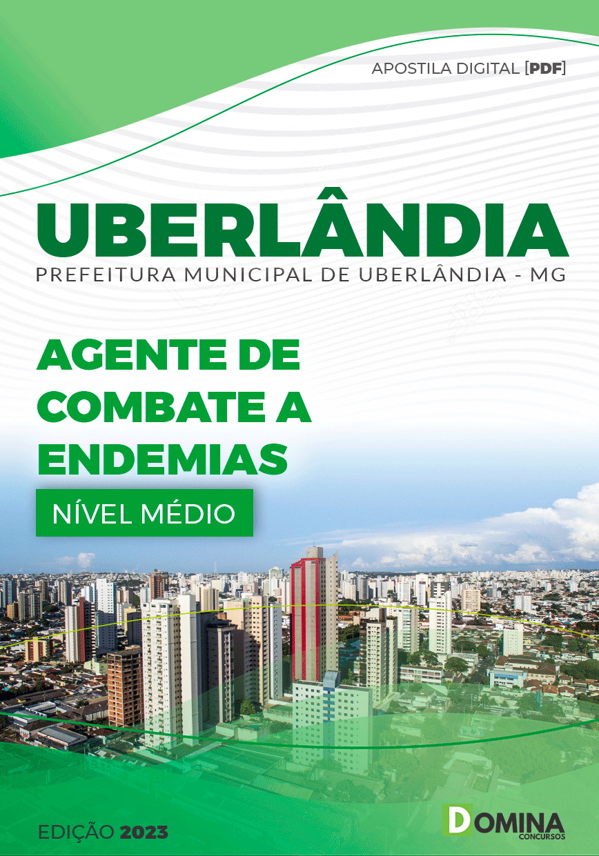 Apostila Pref Uberlândia MG 2023 Agente Combate Endemias