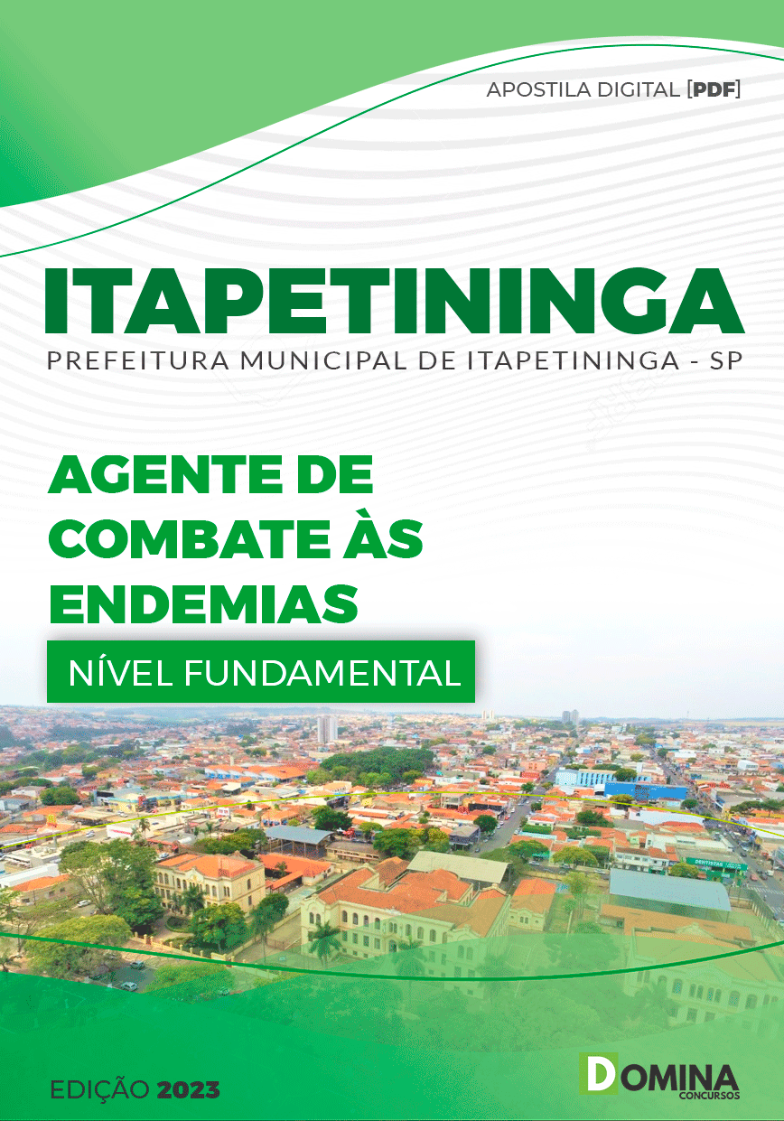 Apostila Concurso Pref Itapetininga SP 2023 Agente Combate às Endemias