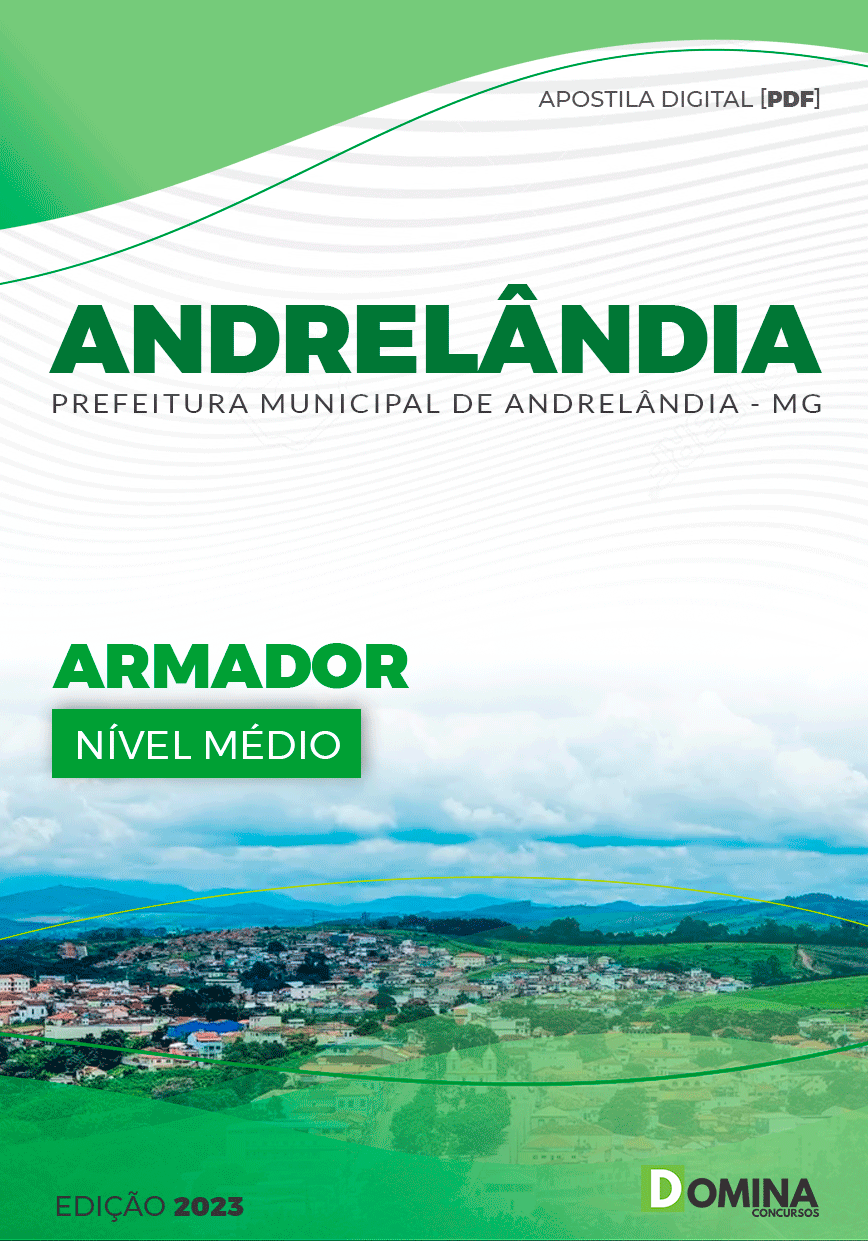 Apostila Digital Pref Andrelândia MG 2023 Armador