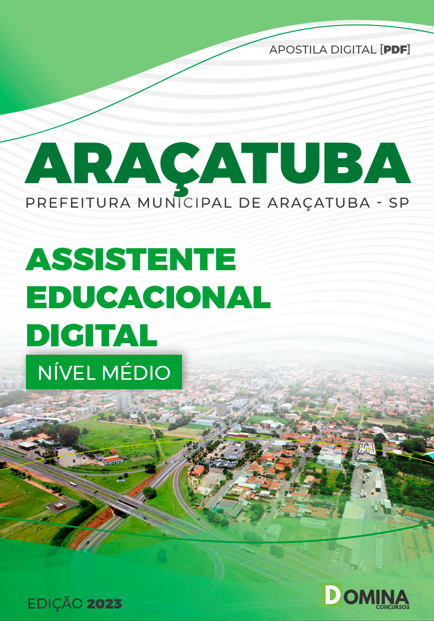 Apostila Pref Araçatuba SP 2023 Interprete Educacional Libras