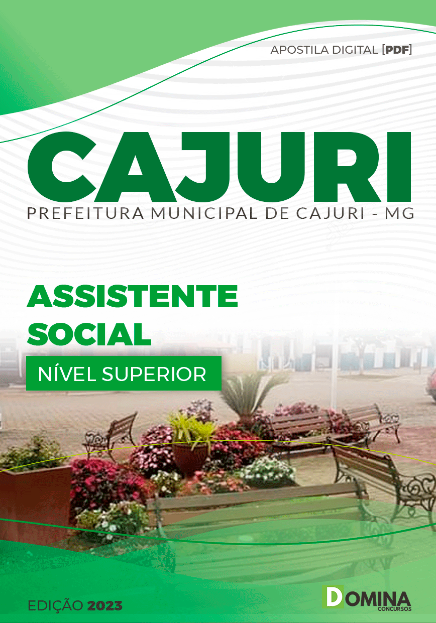 Apostila Concurso Pref Cajuri MG 2023 Assistente Social