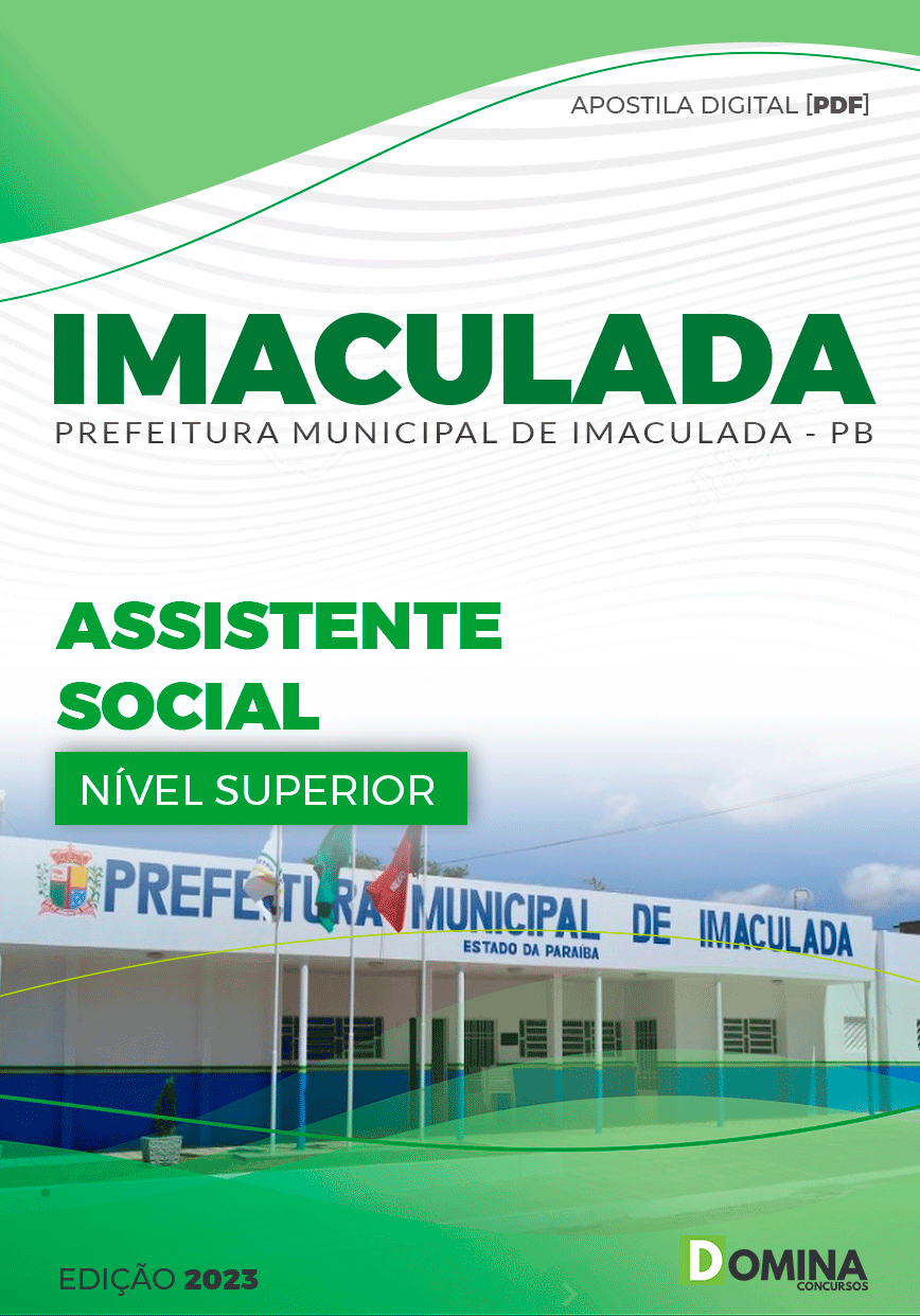Apostila Concurso Pref Imaculada PB 2023 Assistente Social