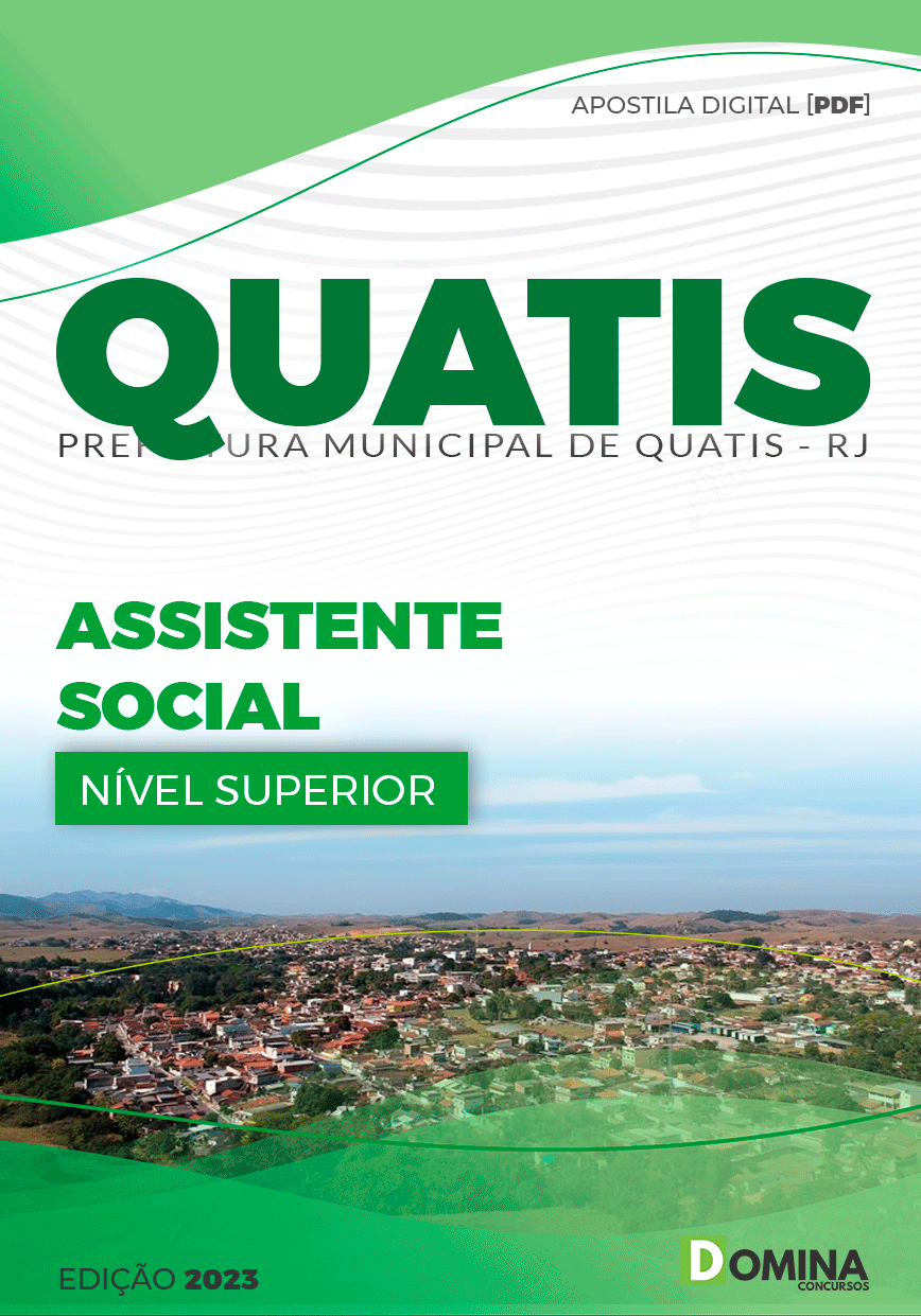 Apostila Concurso Pref Quatis RJ 2023 Assistente Social