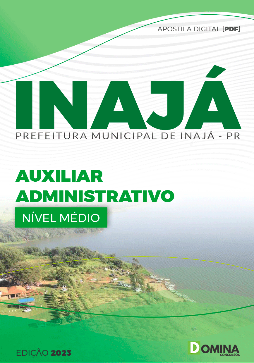 Apostila Concurso Pref Inajá PR 2023 Auxiliar Administrativo