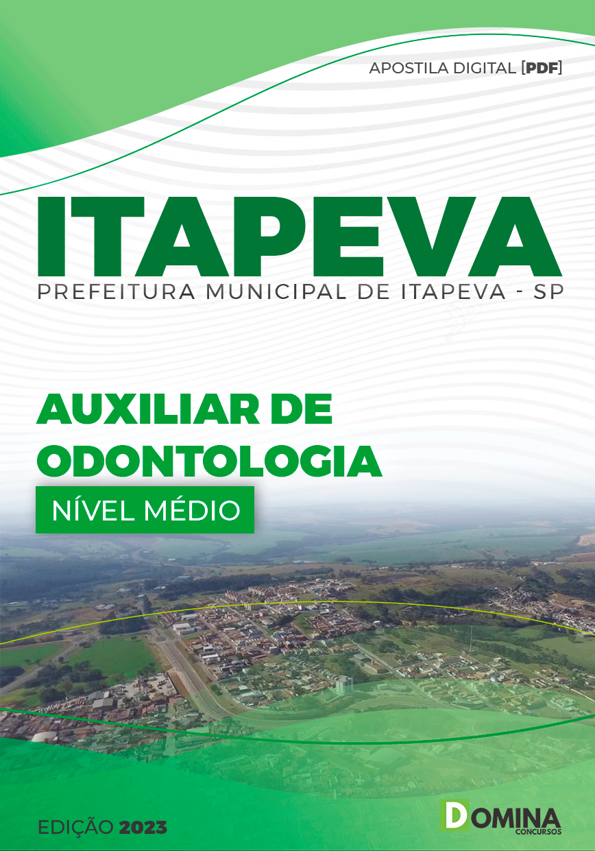 Apostila Seletivo Pref Itapeva SP 2023 Auxiliar Odontologia
