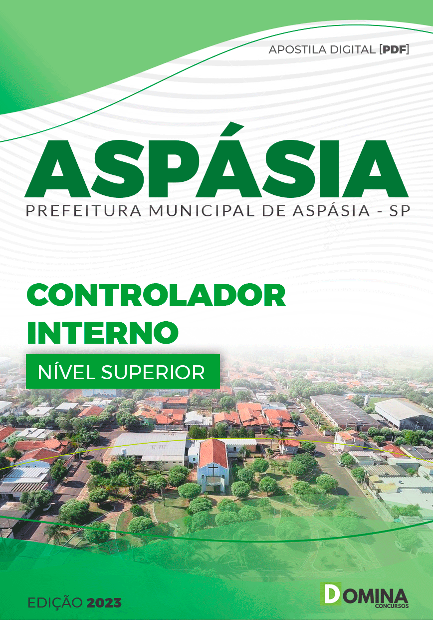 Apostila Concurso Pref Aspásia SP 2023 Controlador Interno