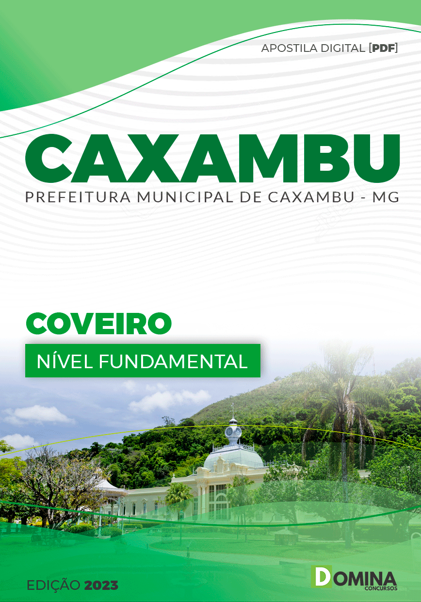 Apostila Concurso Pref Caxambu MG 2023 Coveiro