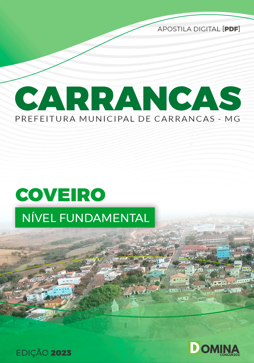 Apostila Digital Pref Carrancas MG 2023 Coveiro