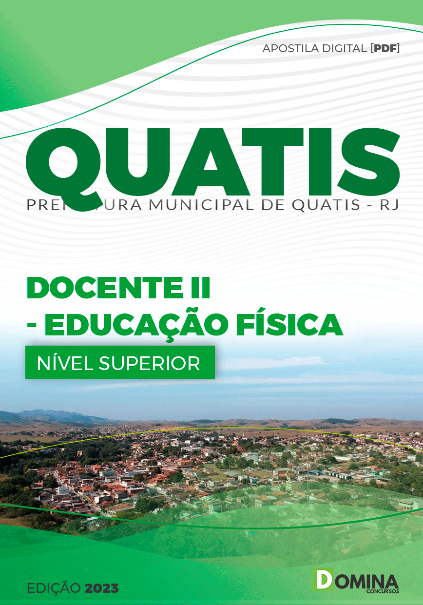 Apostila Concurso Pref Quatis RJ 2023 Docente II Educação Física