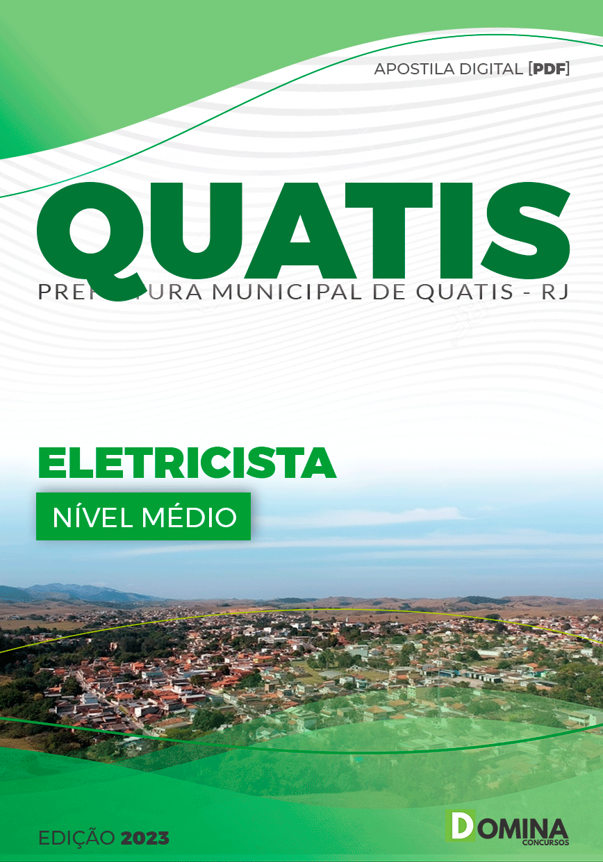 Apostila Concurso Pref Quatis RJ 2023 Eletricista