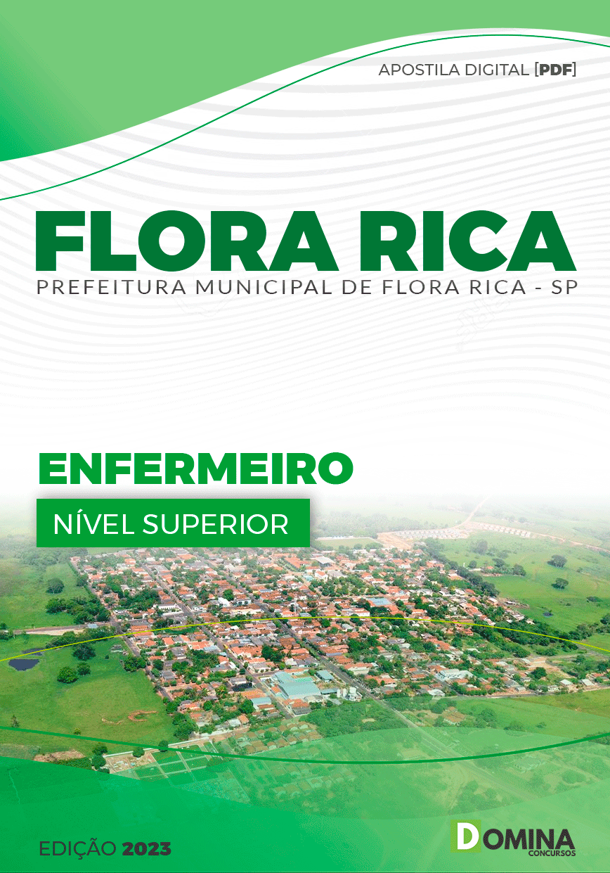 Apostila Concurso Pref Flora Rica SP 2023 Enfermeiro