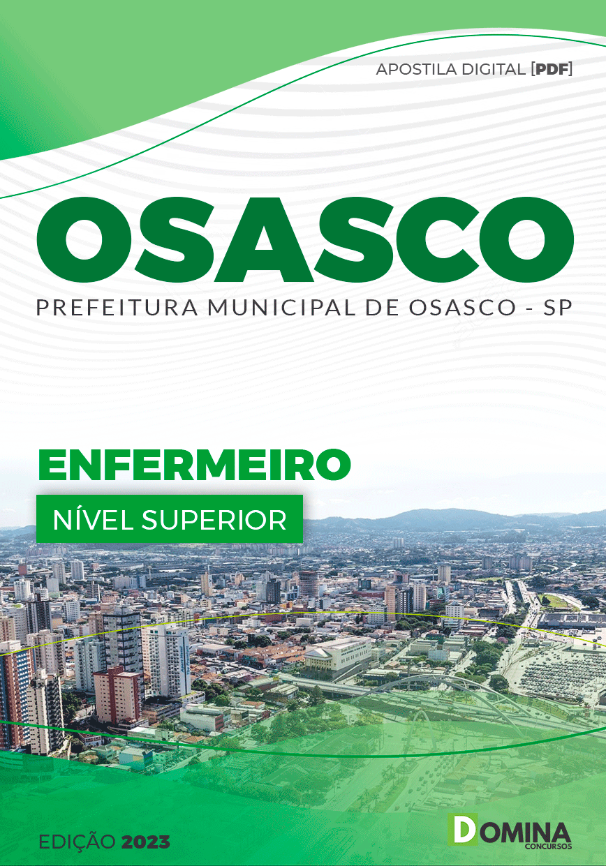 Apostila Concurso Pref Osasco SP 2023 Enfermeiro
