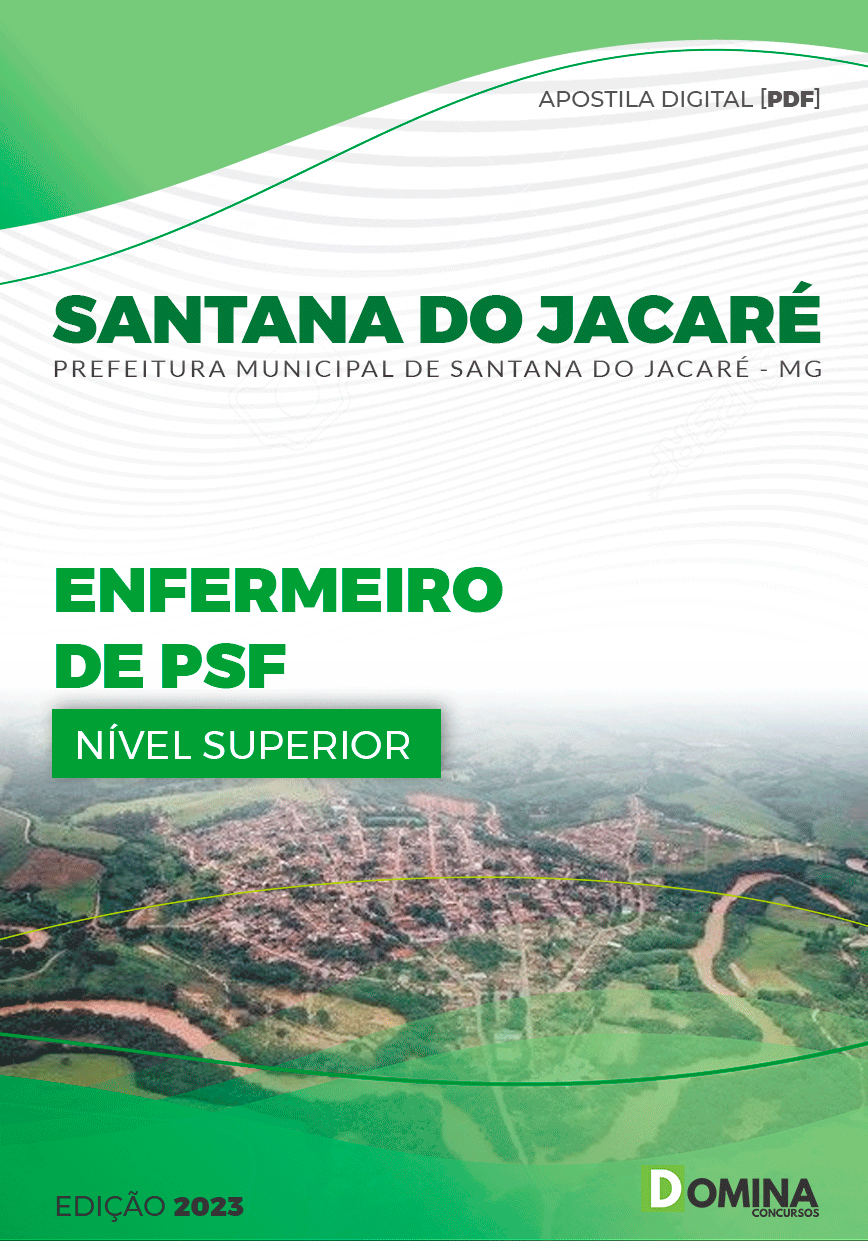 Apostila Pref Santana Jacaré MG 2023 Enfermeiro PSF