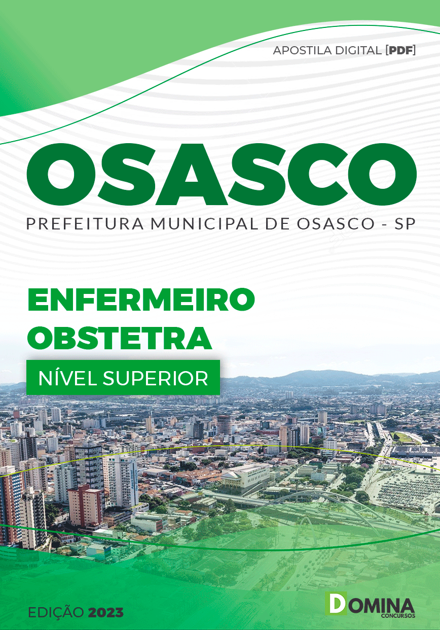 Apostila Concurso Pref Osasco SP 2023 Enfermeiro Obstetra