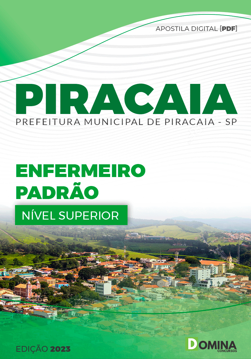 Apostila Concurso Pref Piracaia SP 2023 Enfermeiro Padrão