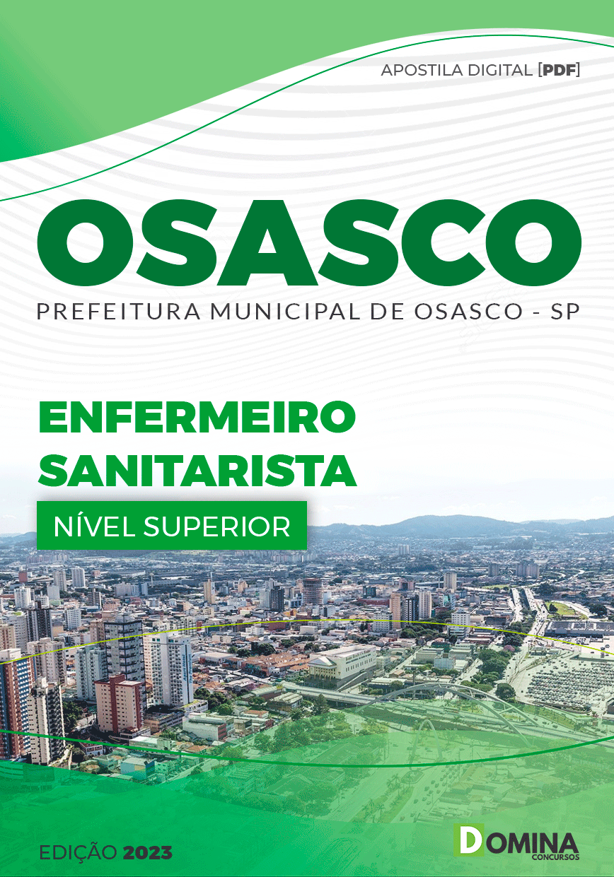 Apostila Concurso Pref Osasco SP 2023 Enfermeiro Sanitarista