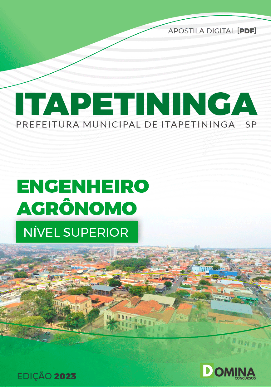 Apostila Concurso Pref Itapetininga SP 2023 Engenheiro Agrônomo