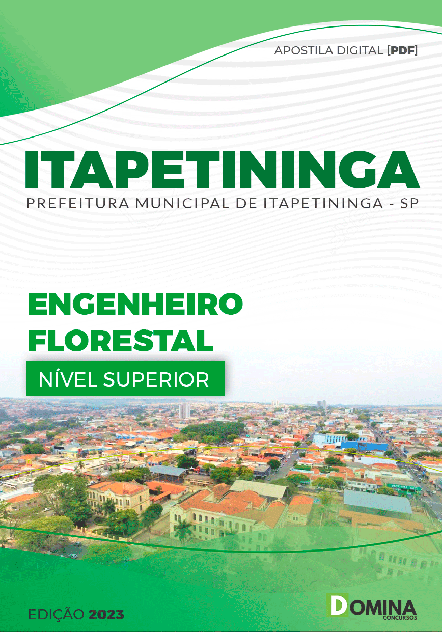 Apostila Concurso Pref Itapetininga SP 2023 Engenheiro Florestal