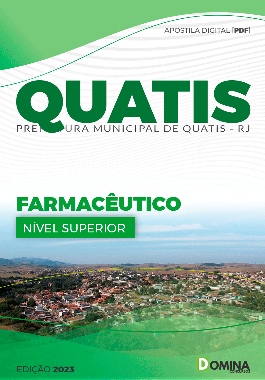 Apostila Concurso Pref Quatis RJ 2023 Farmacêutico