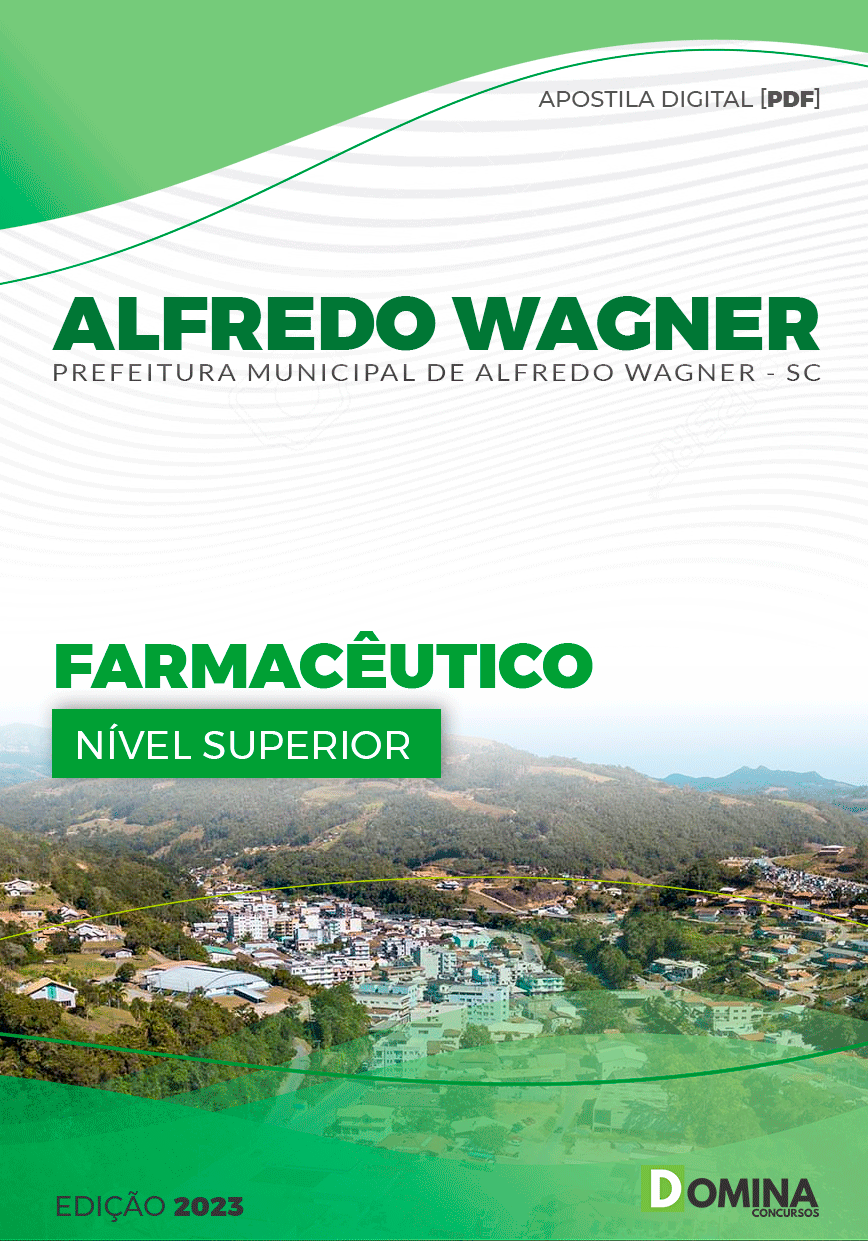 Apostila Pref Alfredo Wagner SC 2023 Farmacêutico