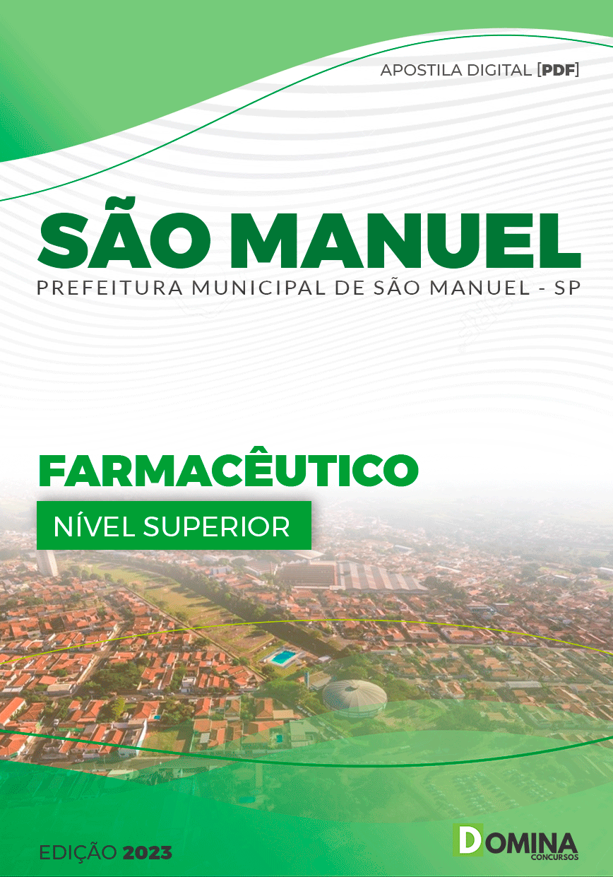Apostila Digital Pref São Manuel SP 2023 Farmacêutico