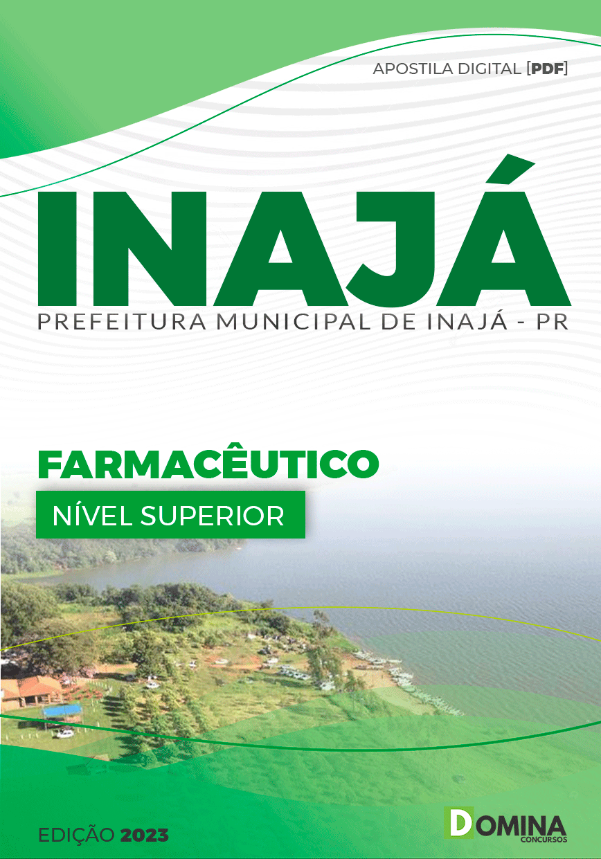 Apostila Concurso Pref Inajá PR 2023 Farmacêutico