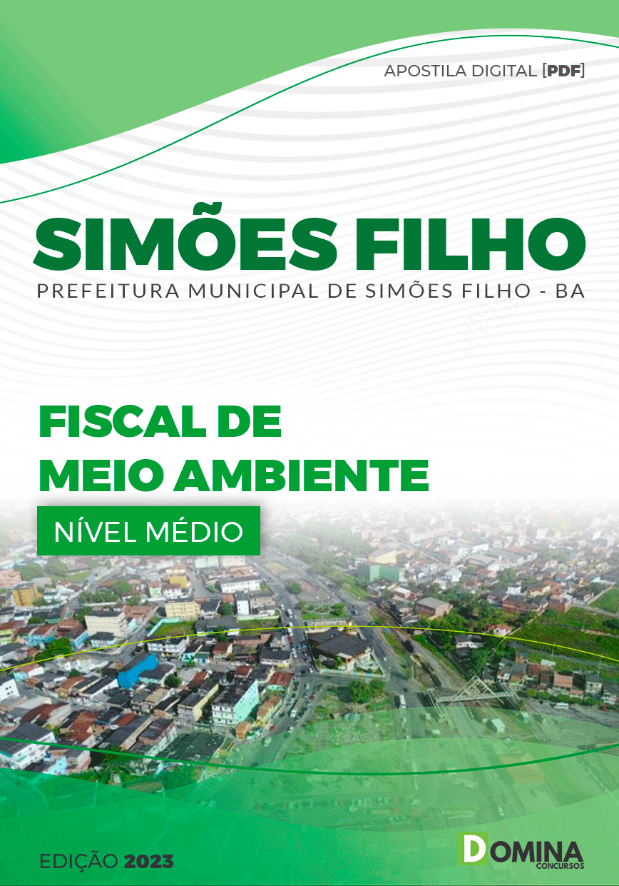 Apostila Pref Simões Filho BA 2023 Fiscal Meio Ambiente