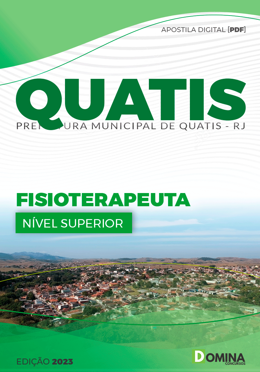 Apostila Concurso Pref Quatis RJ 2023 Fisioterapeuta
