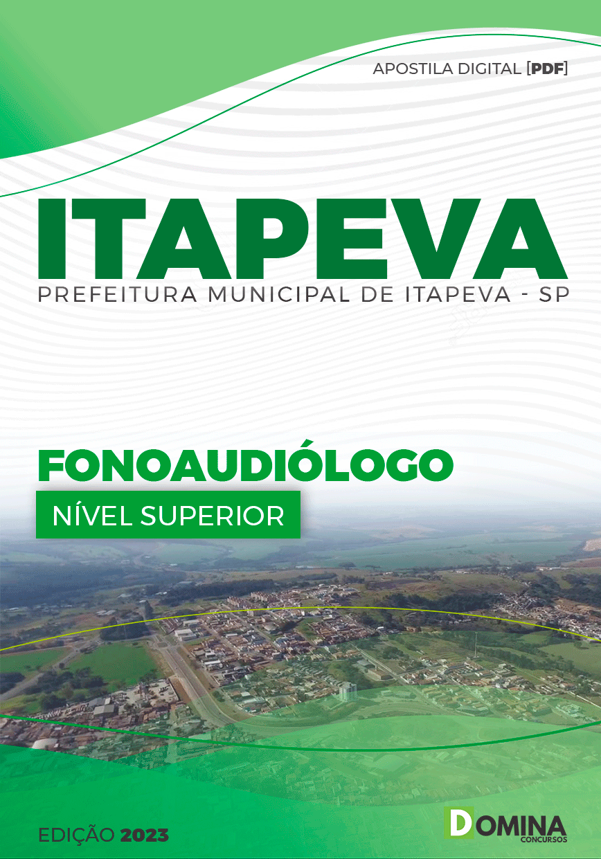 Apostila Seletivo Pref Itapeva SP 2023 Fonoaudiólogo